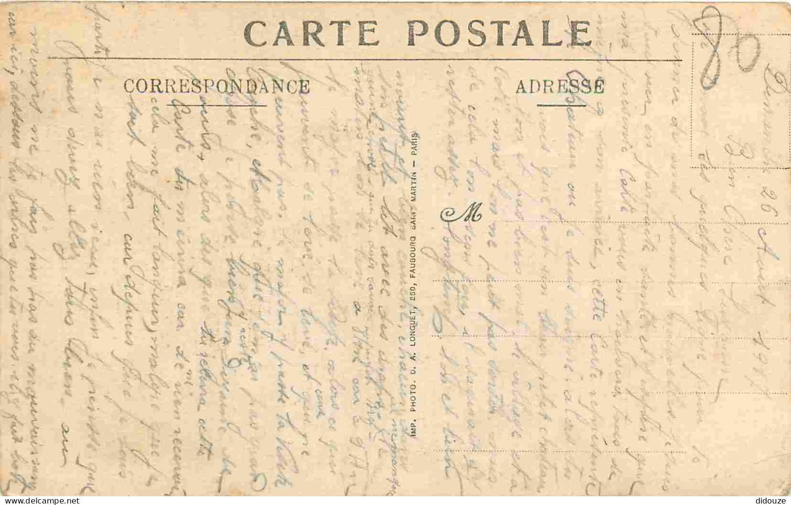 80 - Moreuil - Le Château - Correspondance - CPA - Voyagée En 1917 - Voir Scans Recto-Verso - Moreuil