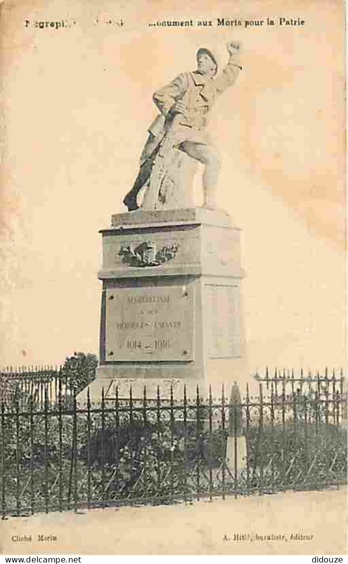 82 - Nègrepelisse - Monument Aux Morts Pour La Patrie - CPA - Voir Scans Recto-Verso - Negrepelisse