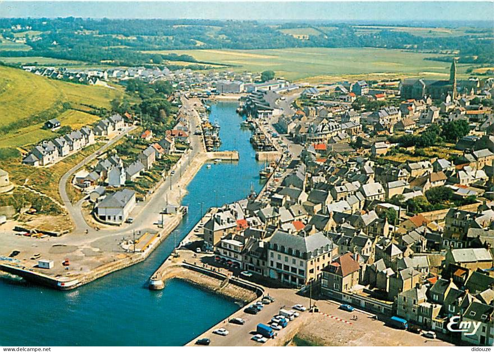 14 - Port En Bessin - Vue Générale Aérienne - Carte Neuve - CPM - Voir Scans Recto-Verso - Port-en-Bessin-Huppain