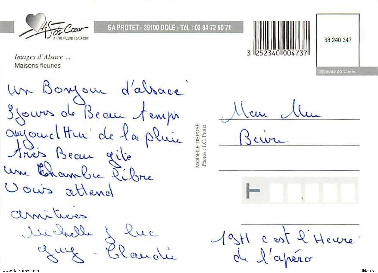 Régions - Alsace - CPM - Voir Scans Recto-Verso - Alsace