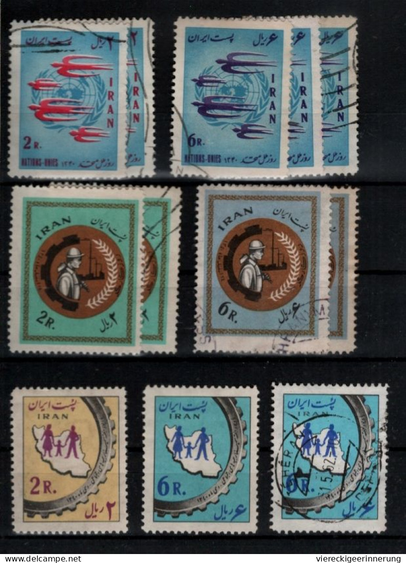 ! Persien, Persia, Iran, 1962, Lot Of 103 Stamps - Iran