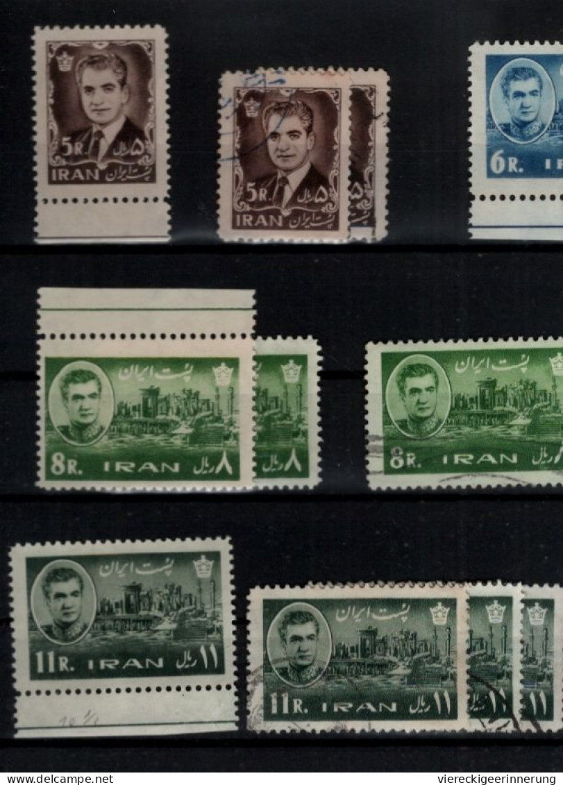 ! Persien, Persia, Iran, 1962, Lot of 103 stamps