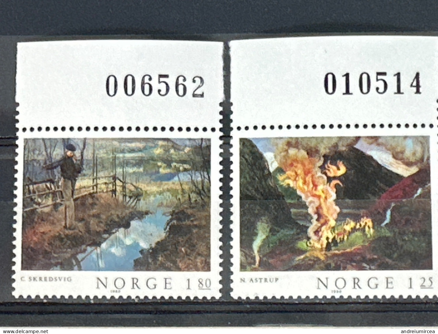 1980. MNH Peintures - Unused Stamps