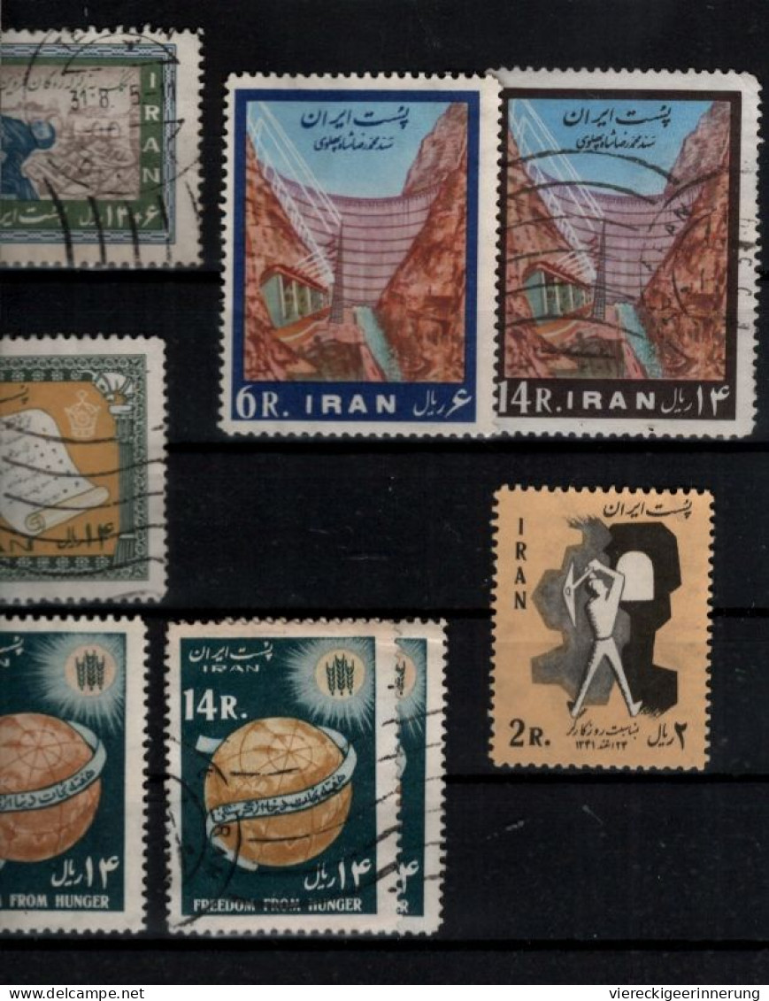 ! Persien, Persia, Iran, 1963, Lot Of 64 Stamps - Iran