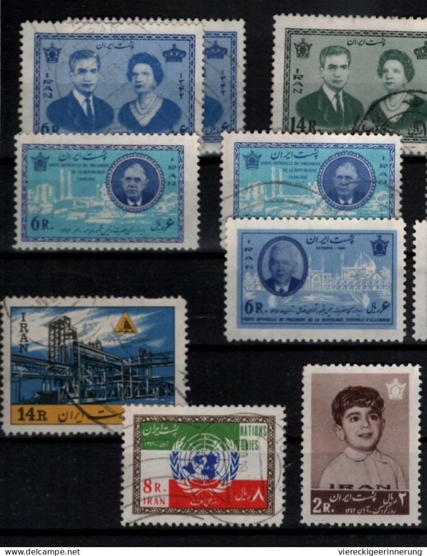 ! Persien, Persia, Iran, 1963, Lot Of 64 Stamps - Iran