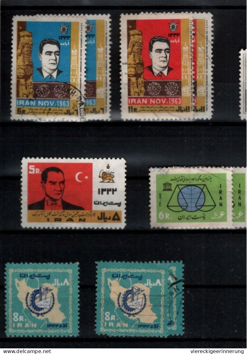 ! Persien, Persia, Iran, 1963, Lot of 64 stamps
