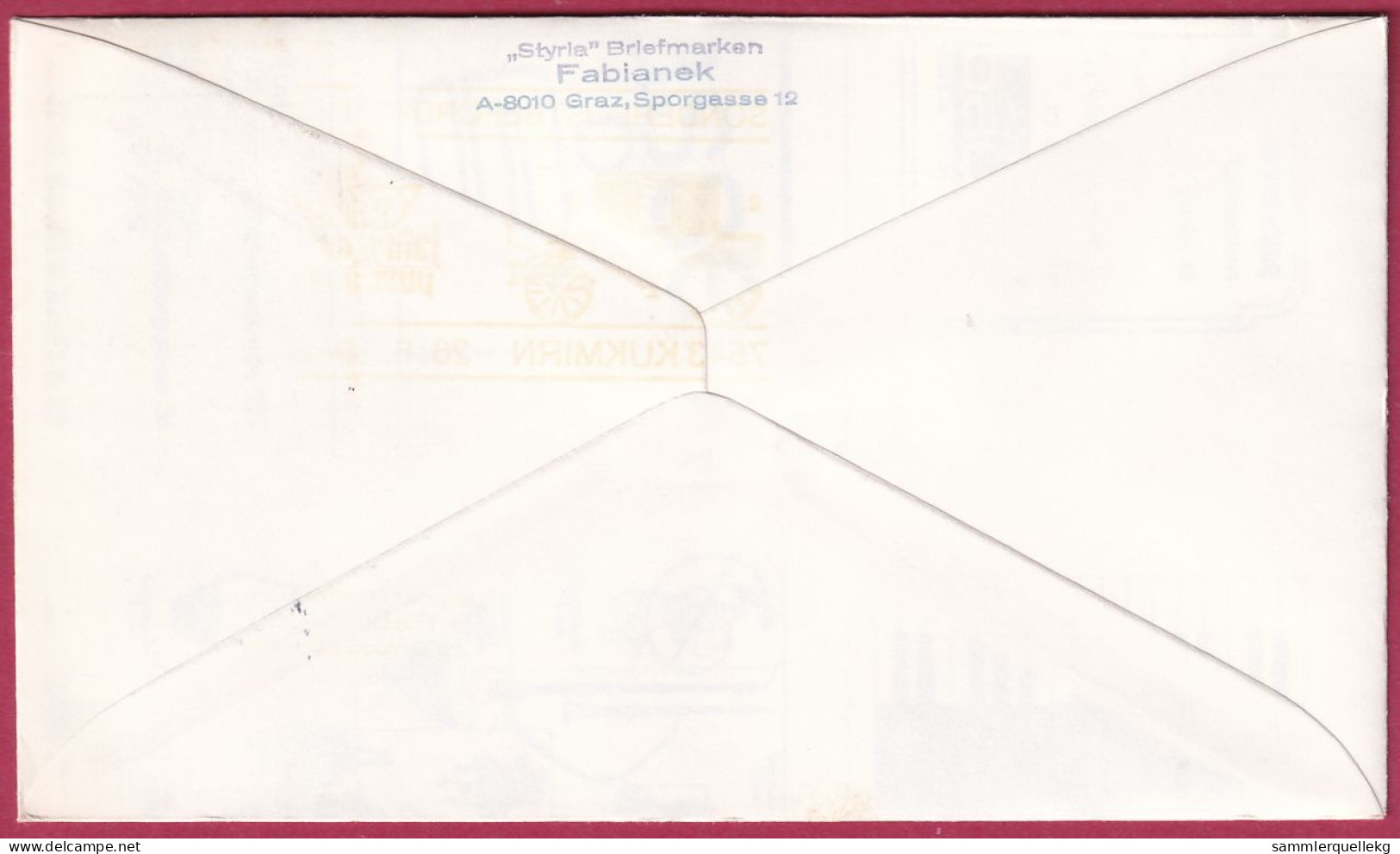 Österreich MNr.1706 Sonderstempel Güssing-Kukmirn 26. 6. 1982, 800 Jahre Marktort Gföhl (Nr.10.151) - FDC