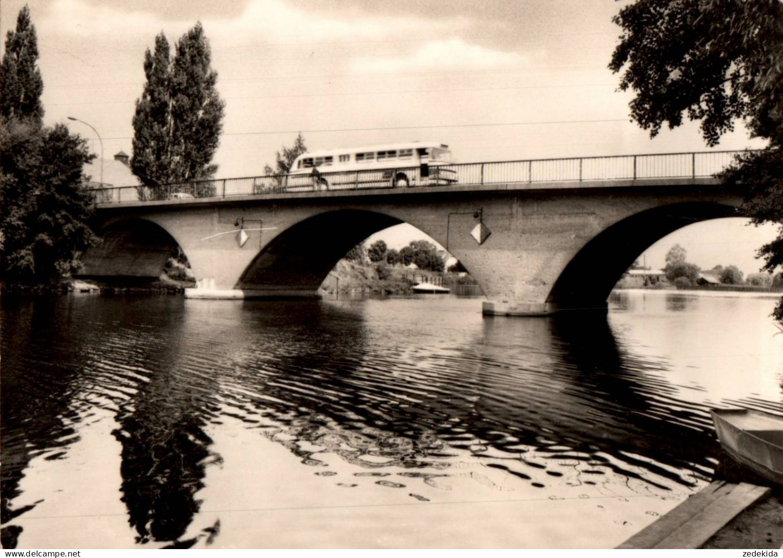 H1072 - Beeskow - Brücke Bus Omnibus Ikarus - Planet Verlag - Autobús & Autocar