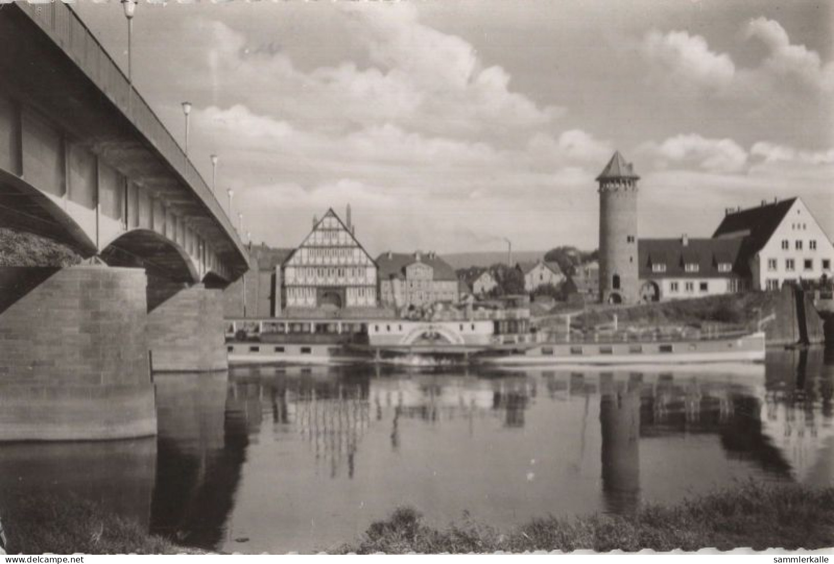 134657 - Holzminden - Weserbrücke, Jugendherberge - Holzminden