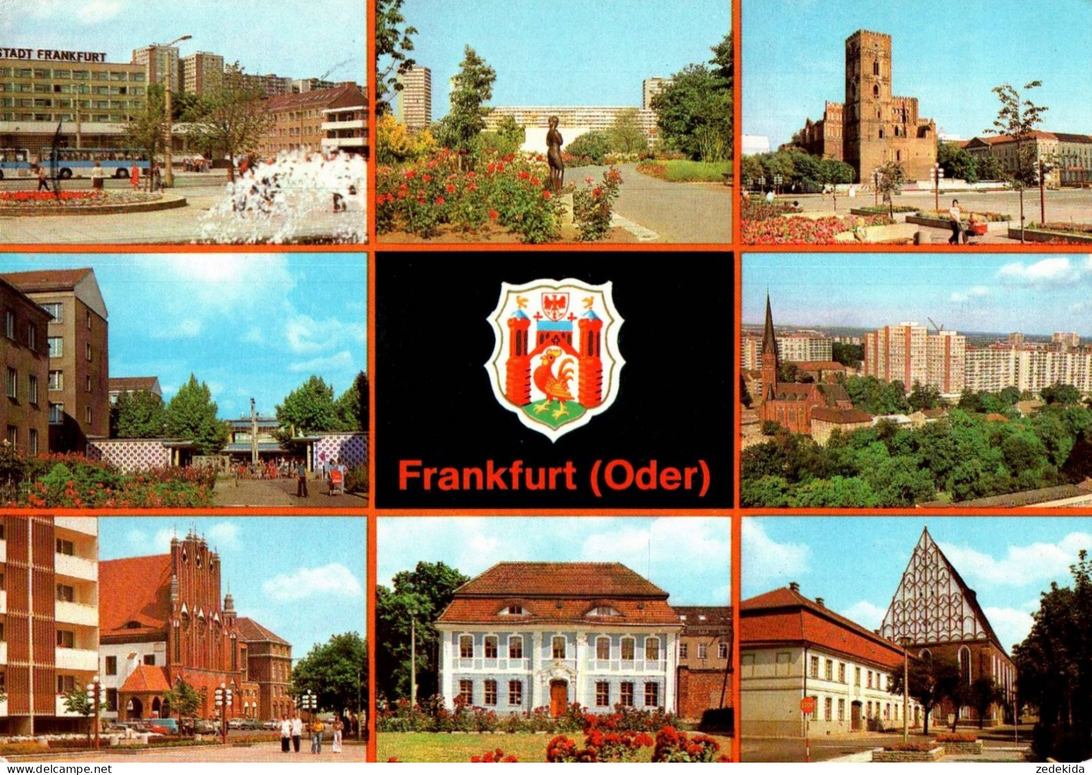 H1023 - Frankurt Oder MBK - Bus Omnibus Ikarus - Bild Und Heimat Reichenbach - Frankfurt A. D. Oder