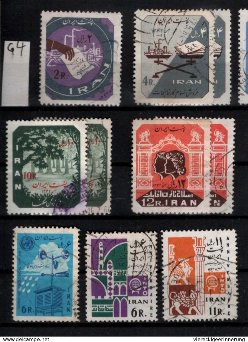 ! Persien, Persia, Iran, 1964-1965, Lot Of 71 Stamps - Iran