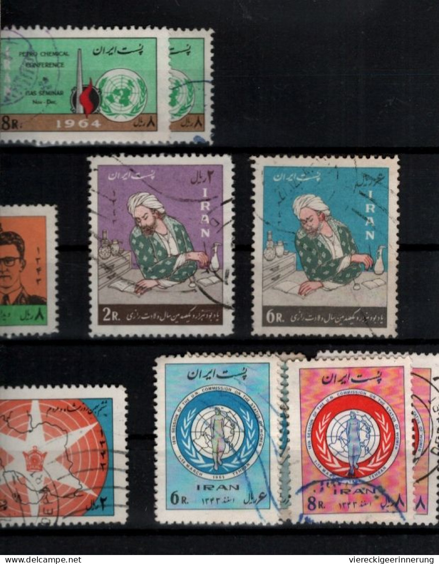 ! Persien, Persia, Iran, 1964-1965, Lot of 71 stamps