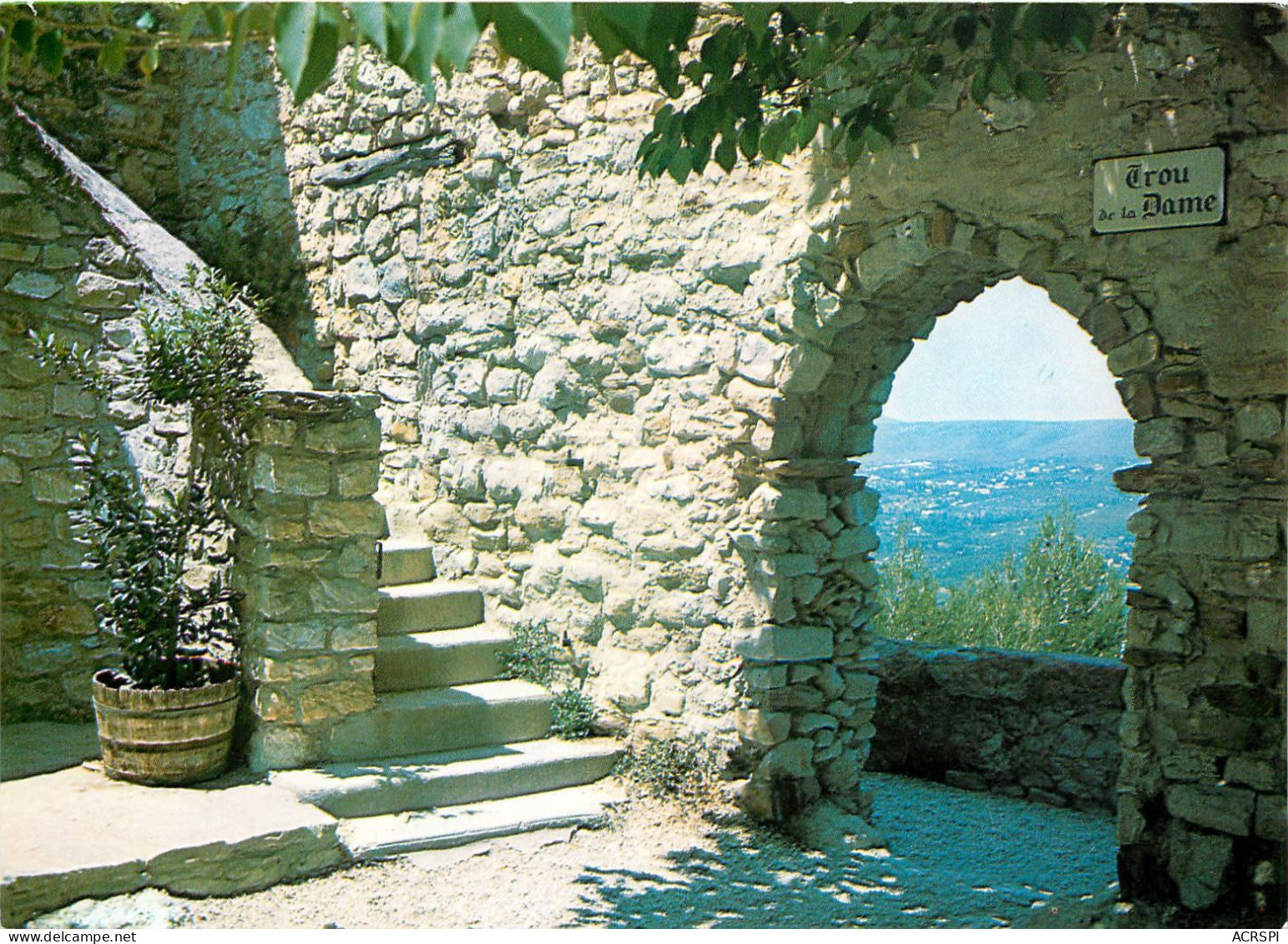 VAR LE CASTELLET TROU DE LA DAME (scan Recto-verso) KEVREN0517 - Le Castellet