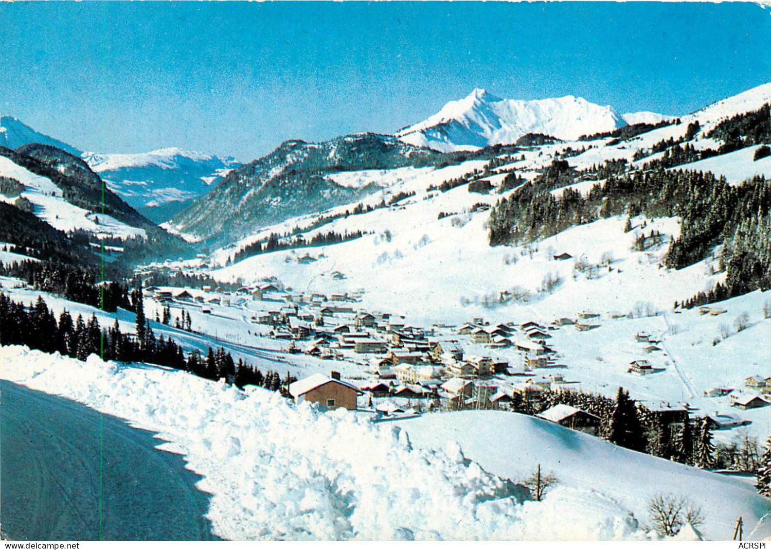 HAUTE SAVOIE LES GETS VUE GENERALE ET LE PIC DE MARCELLY (scan Recto-verso) KEVREN0502 - Les Gets