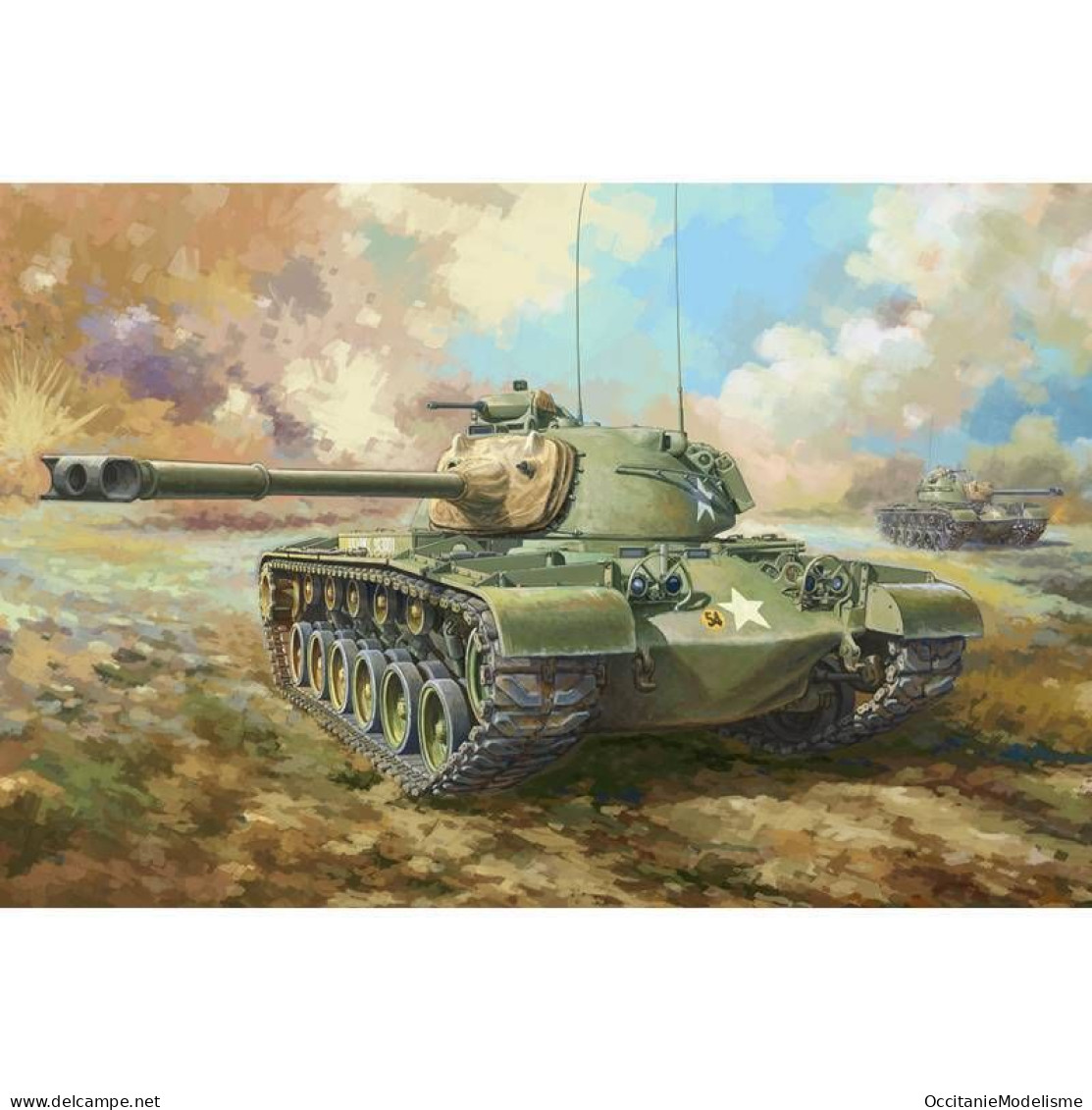 I Love Kit - Char M48A1 MBT Patton Maquette Kit Plastique Réf. 63531 Neuf NBO 1/35 - Véhicules Militaires