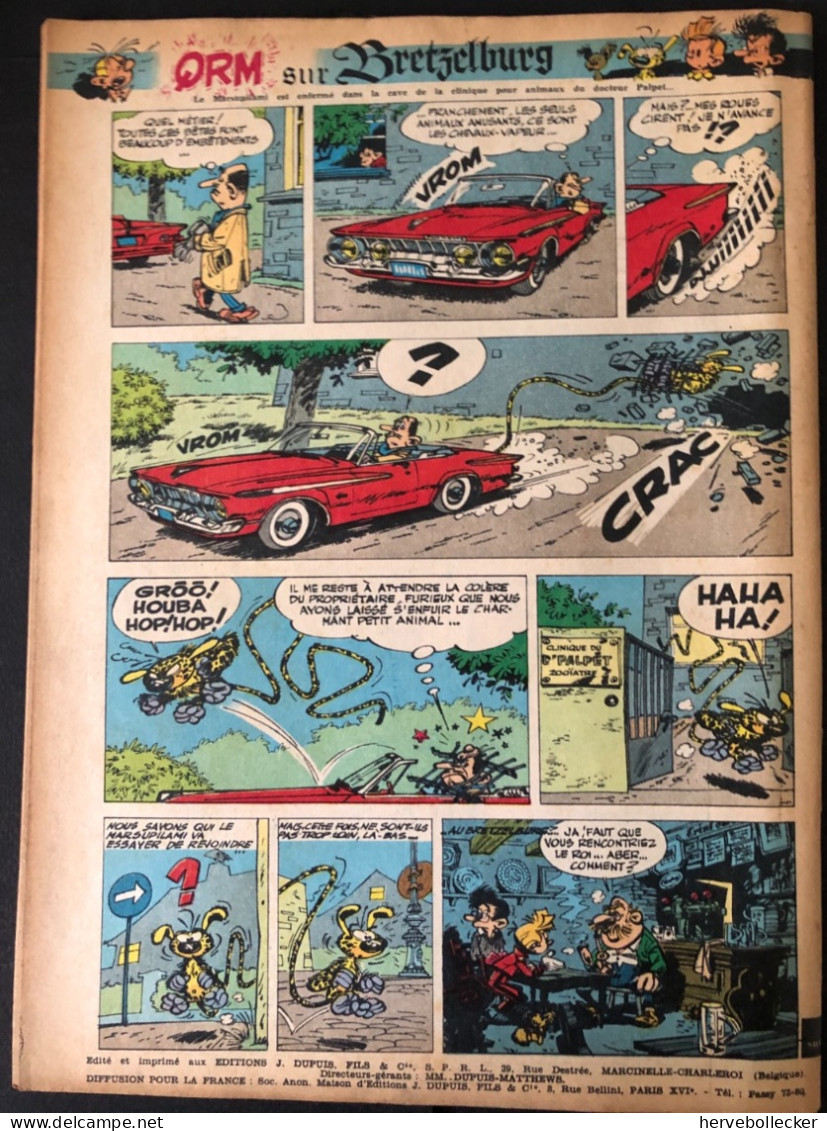 Spirou Hebdomadaire N° 1307 - 1963 - Spirou Magazine