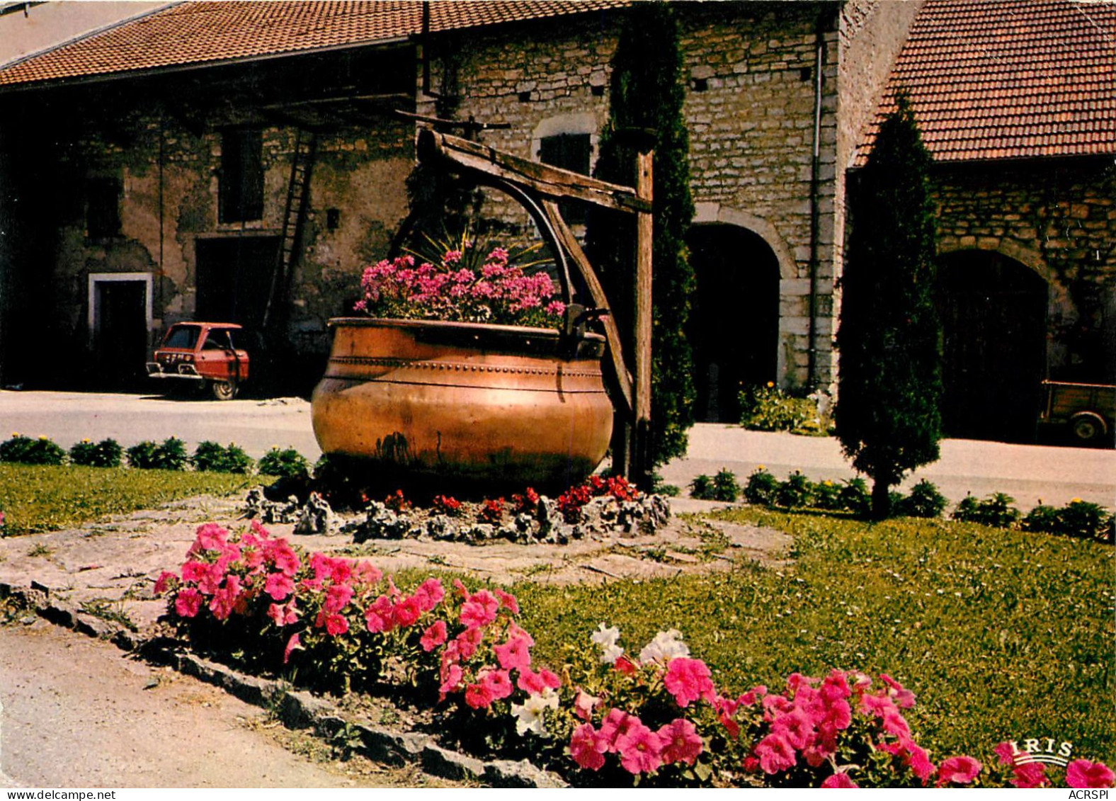 Jura  CLAIRVAUX LES LACS LE CHAUDRON FLEURI (scan Recto-verso) KEVREN0543 - Clairvaux Les Lacs