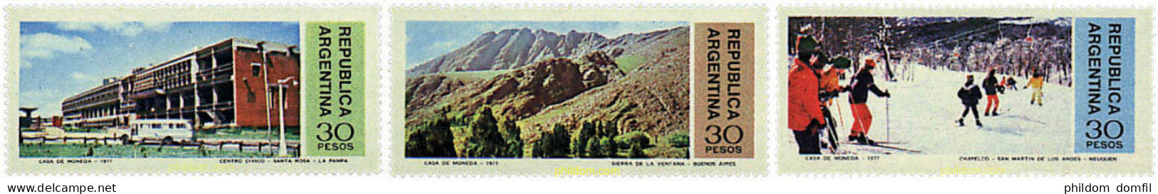 728872 MNH ARGENTINA 1977 PROVINCIAS DEL CENTRO - Unused Stamps