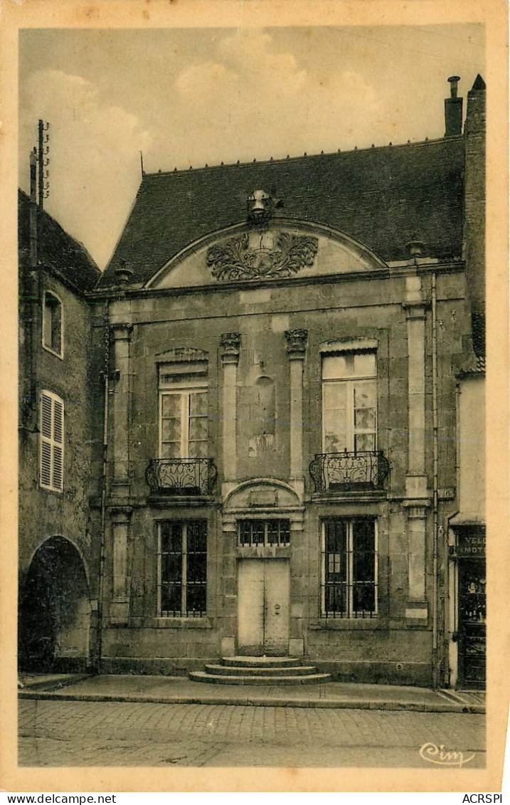  YONNE NOYERS  HOTEL DE VILLE(scan Recto-verso) KEVREN0584 - Noyers Sur Serein