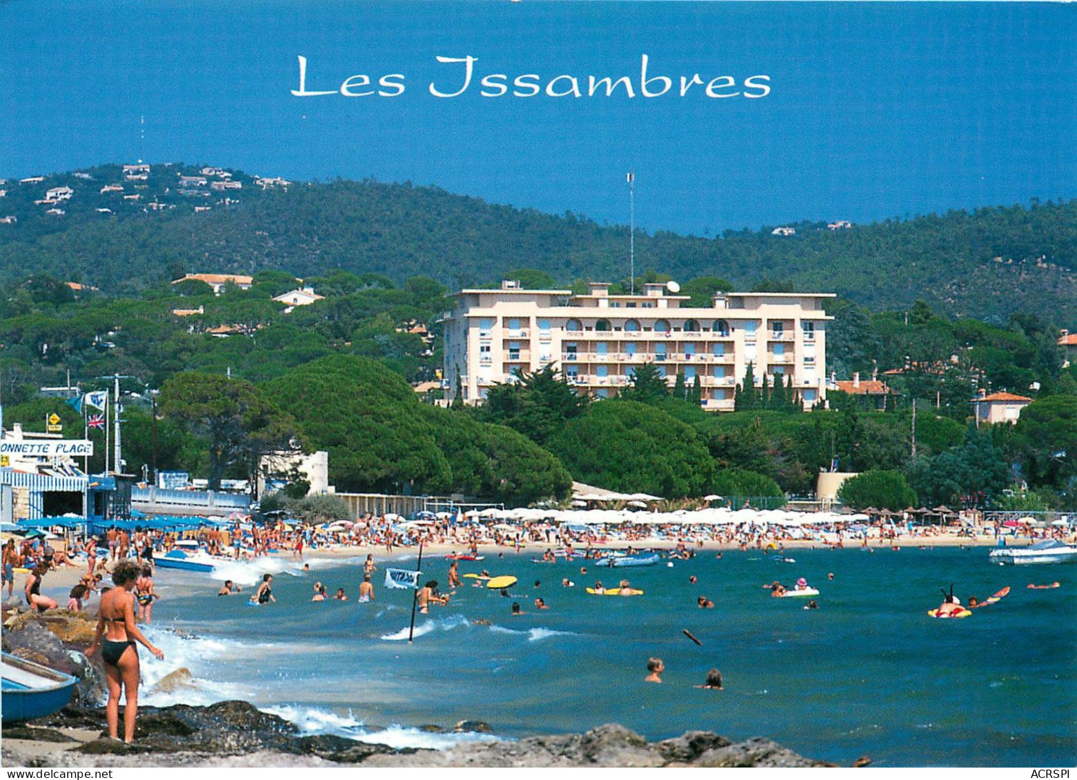 VAR LES ISSAMBRES VAL D'ESQUIERE LA PLAGE ET LA RESIDENCE(scan Recto-verso) KEVREN0581 - Les Issambres