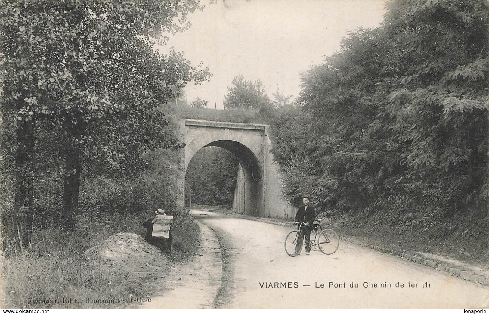 D5587 Viarmes Le Pont Du Chemin De Fer - Viarmes