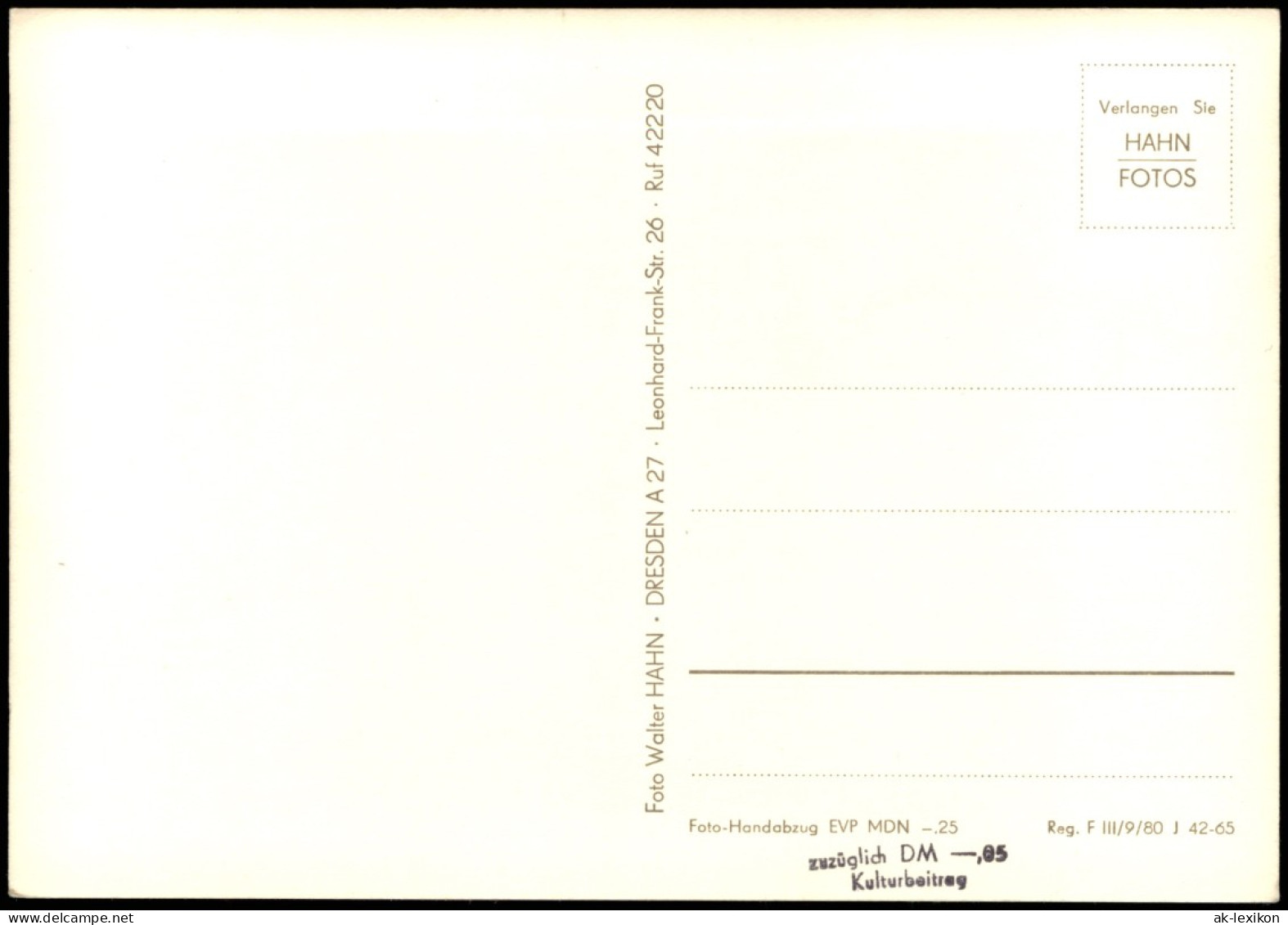 Ansichtskarte Moritzburg Luftbild Jagdschloß 1980 Walter Hahn:10073 - Moritzburg