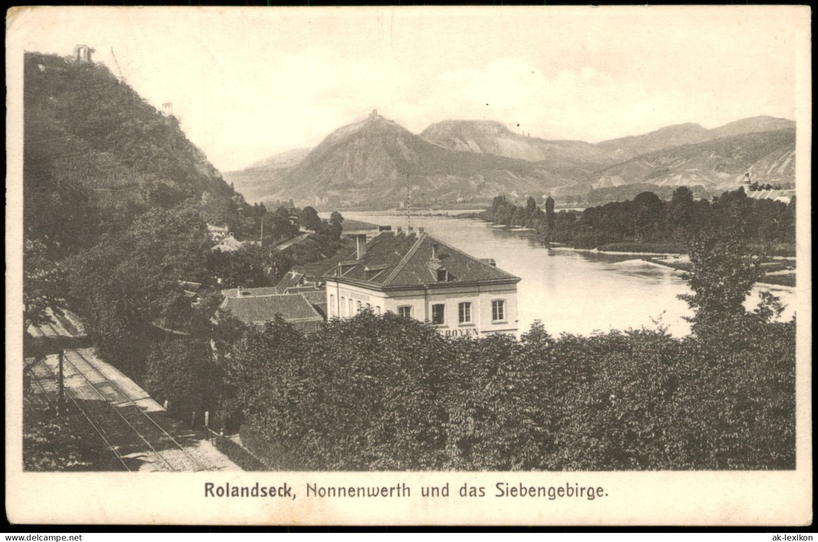 Rolandseck-Remagen Rolandseck, Nonnenwerth Und Das Siebengebirge 1911 - Remagen