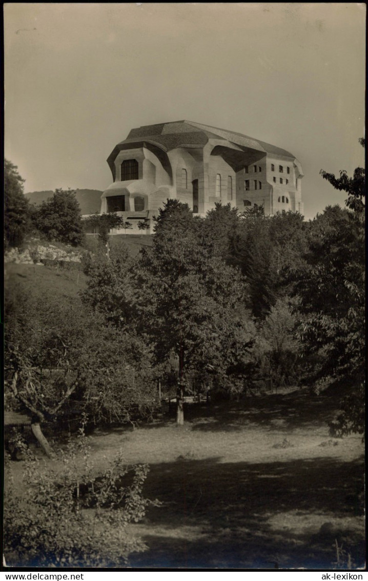 Ansichtskarte Dornach SO Goetheanum, Schweiz - Fotokarte 1932 - Autres & Non Classés