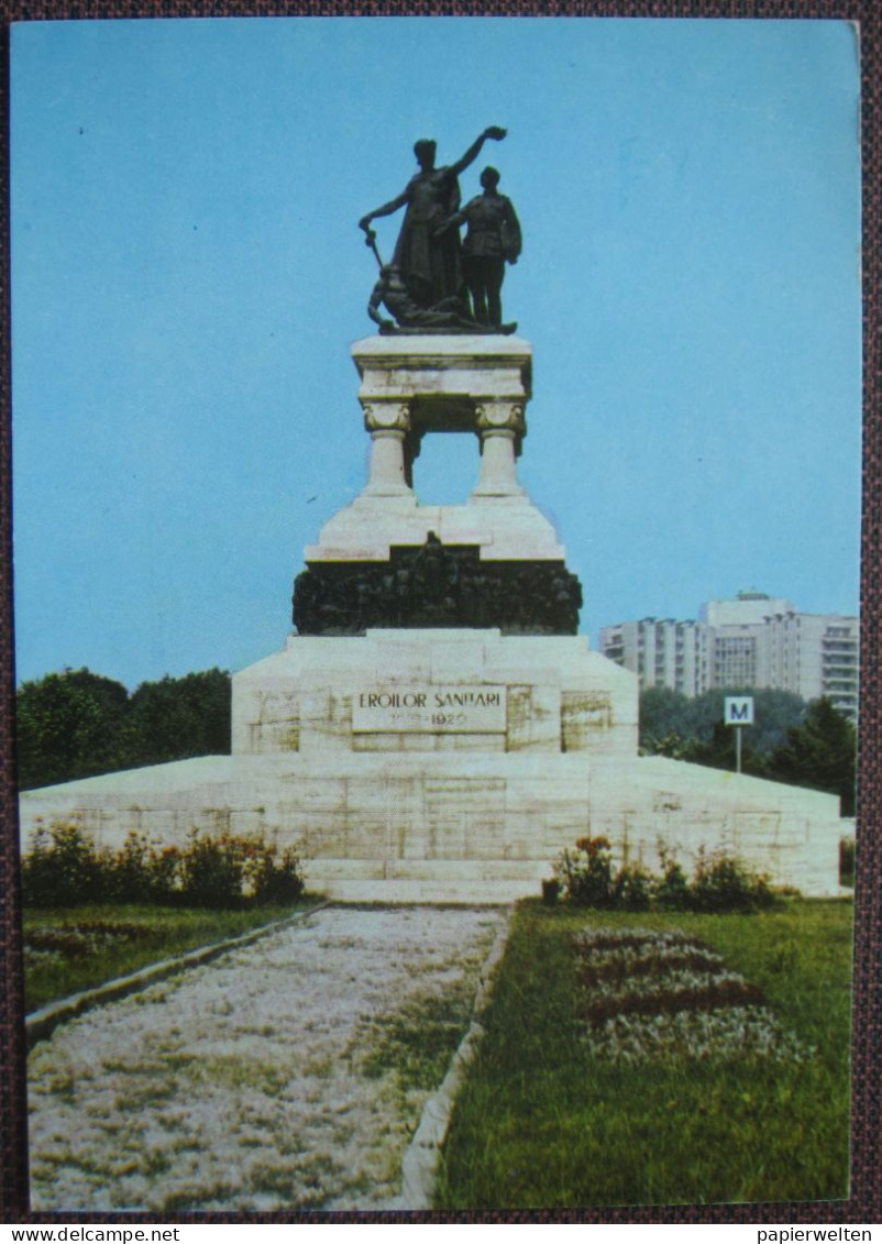 București / Bukarest / Bucharest - Monumentul Eroilor Sanitari / Denkmal - Rumänien