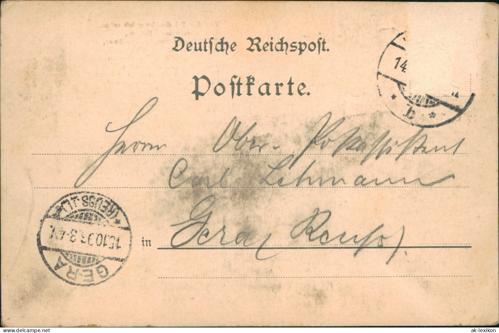 Niederlößnitz-Radebeul Berggaststätte Friedensburg - Vorläufer AK 1896 - Radebeul