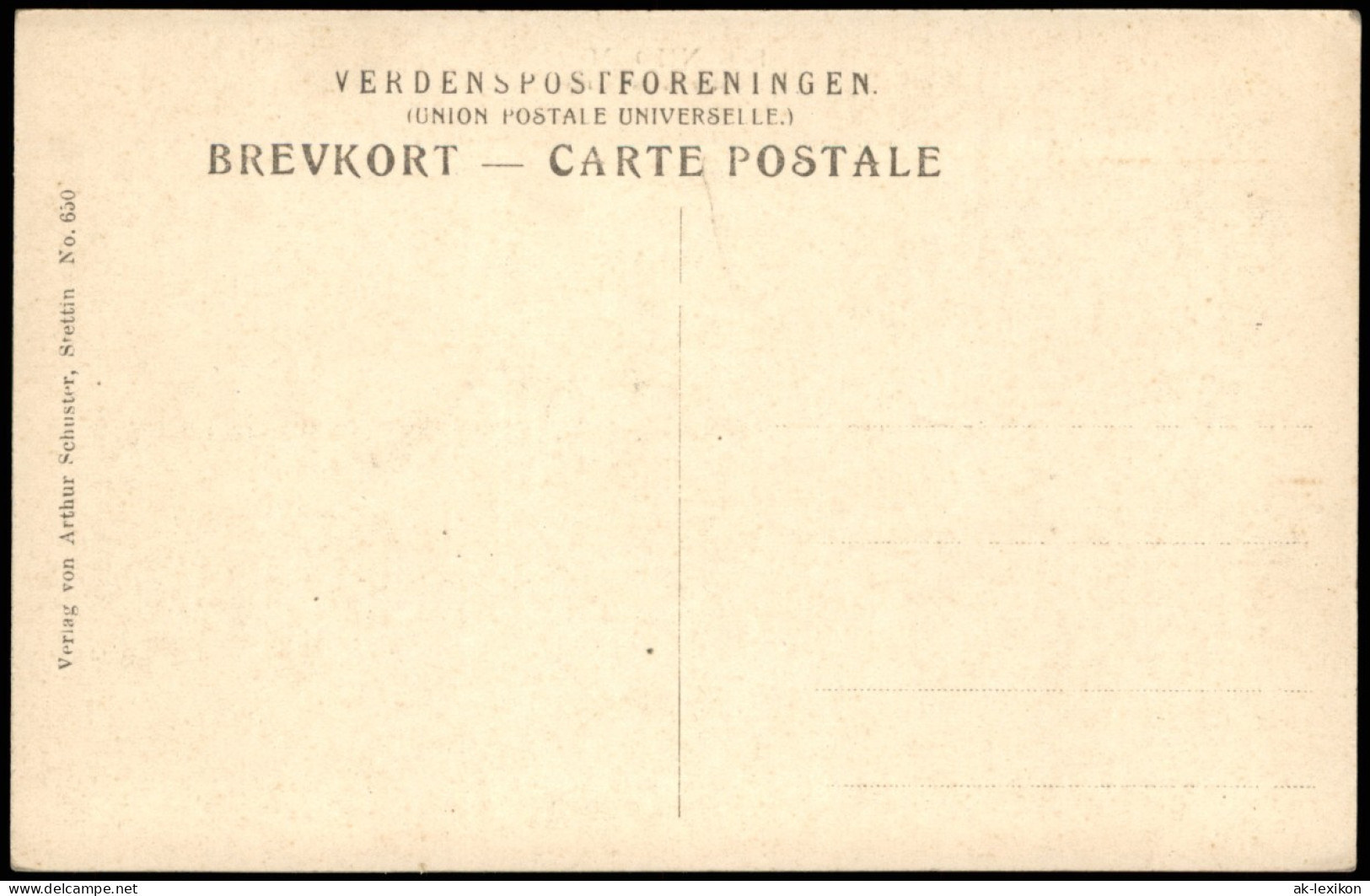Postcard Bornholm Oster Lars Kirke Kirche Church 1910 - Danemark