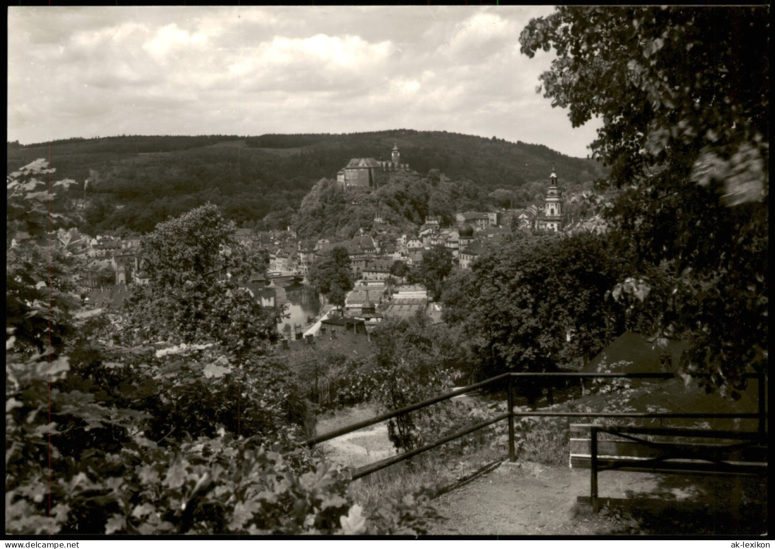 Ansichtskarte Greiz Panorama-Ansicht Zu DDR-Zeiten 1971 - Greiz
