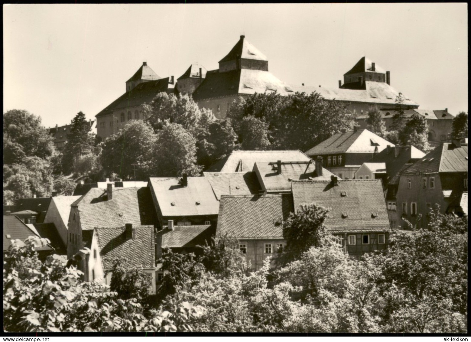 Ansichtskarte Augustusburg Erzgebirge Blick Zum Schloss Im Erzgebirge 1970 - Augustusburg