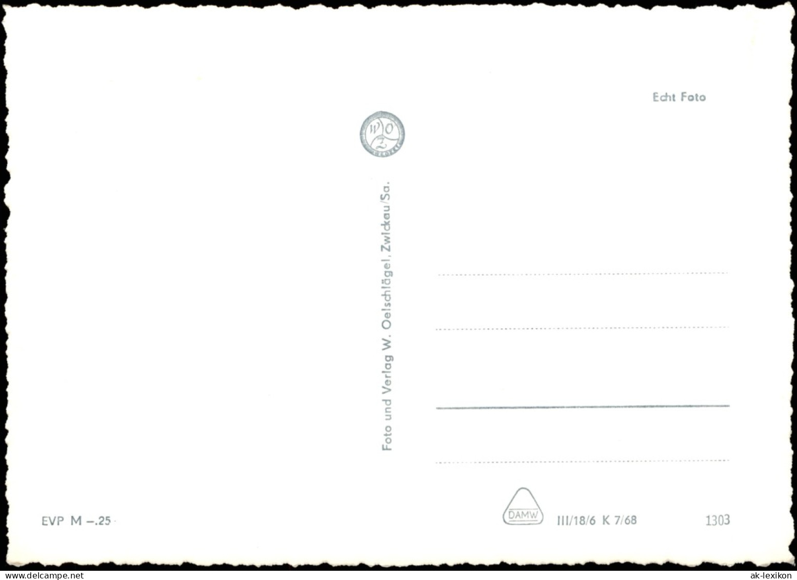 Ansichtskarte Oberwiesenthal Wetterwarte Und HO-Gaststätte - 3 Bild 1968 - Oberwiesenthal