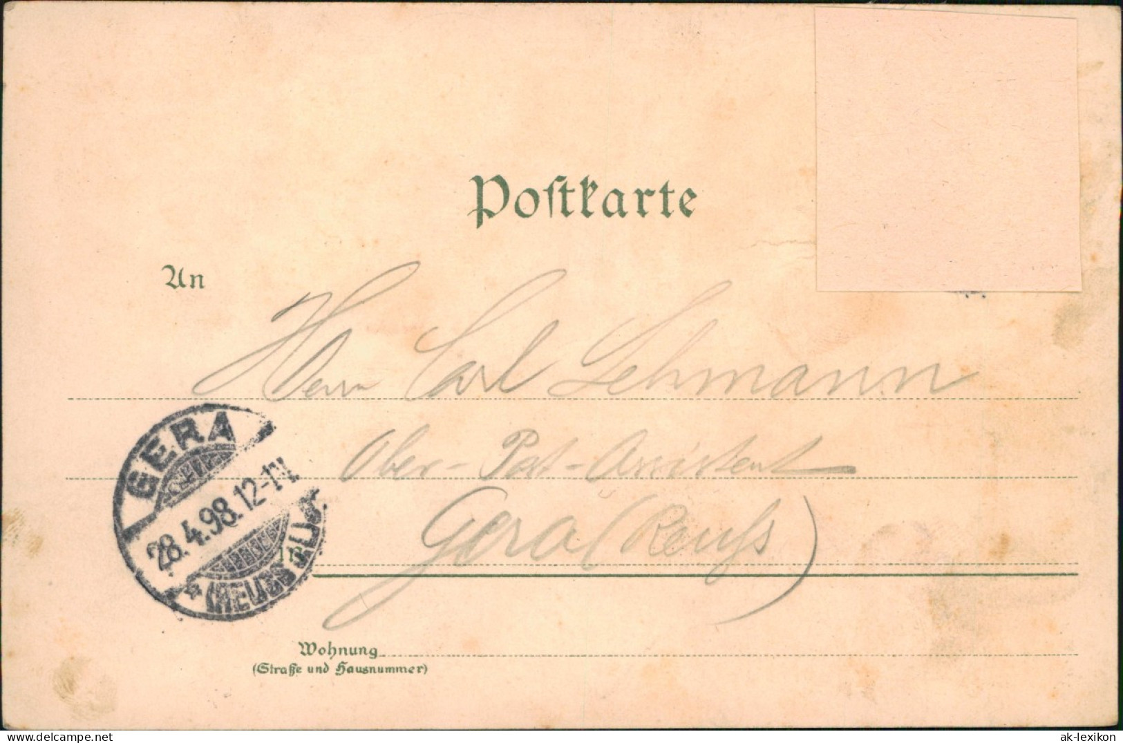 Ansichtskarte Wernsdorf-Glauchau MB: Litho Erbschänke, Muldenwehr 1898 - Glauchau