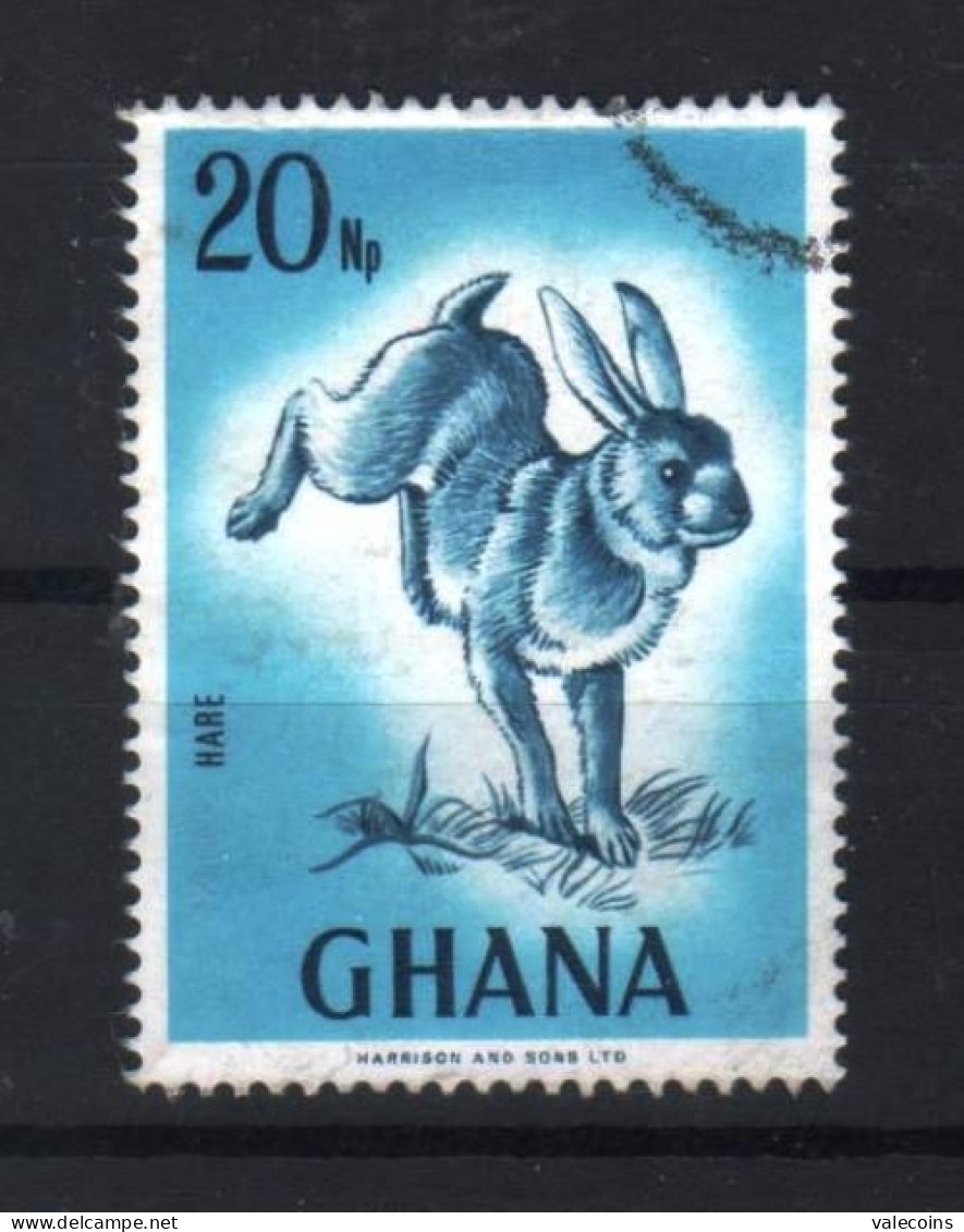 GHANA AFRICA - 1967 - Lepus Timidus - Used Stamp     MyRef:N - Ghana (1957-...)