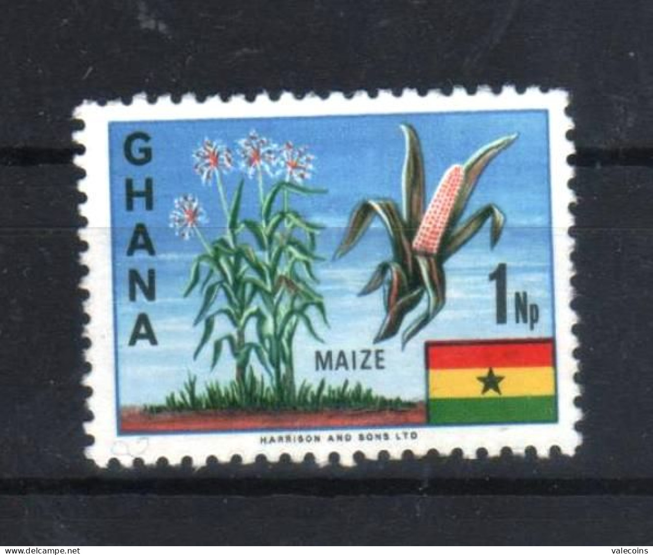 GHANA AFRICA - 1967 - Mais - MH Stamp     MyRef:N - Ghana (1957-...)