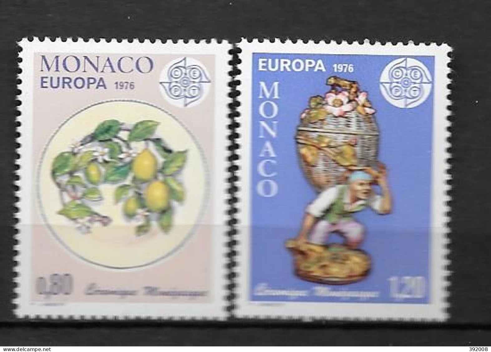 1976 - 1062 à 1063 **MNH - Europa - Nuovi