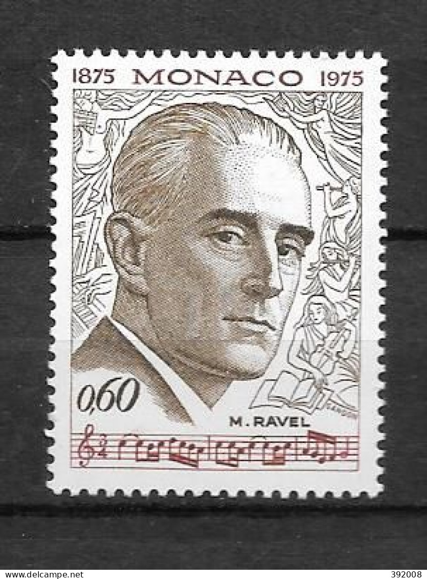 1975 - 1038 **MNH - Maurice Ravel - Nuovi