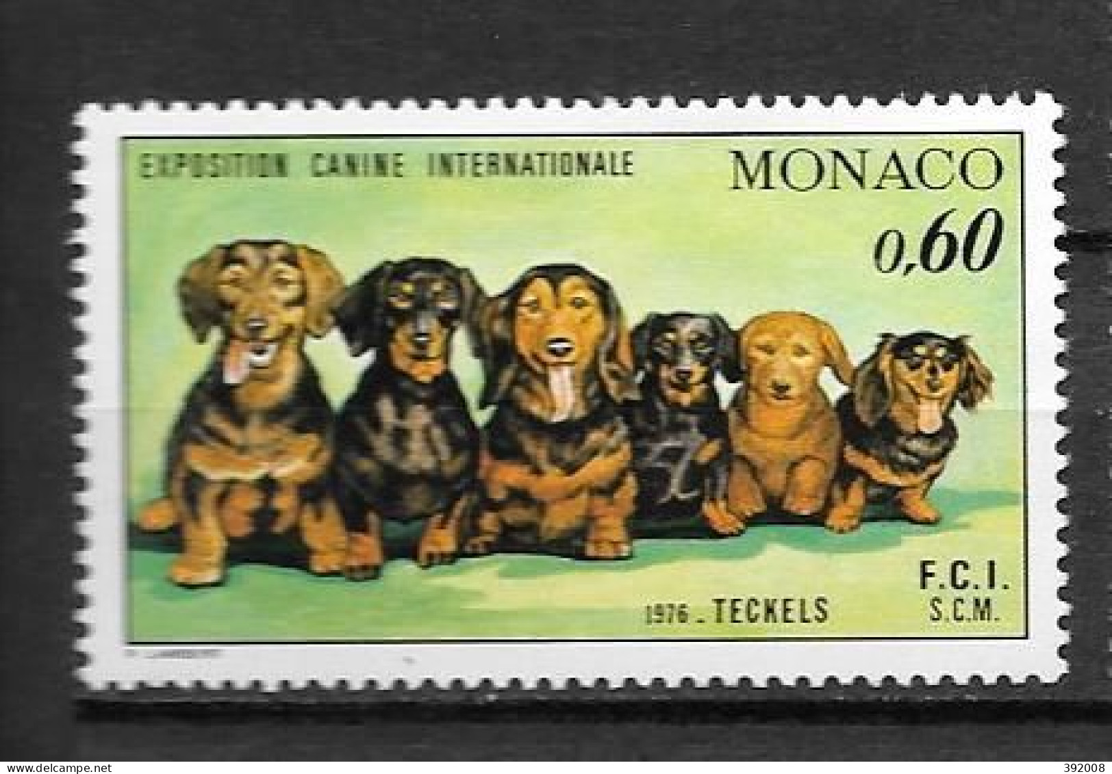 1976 - 1051 **MNH - Chien - Nuovi