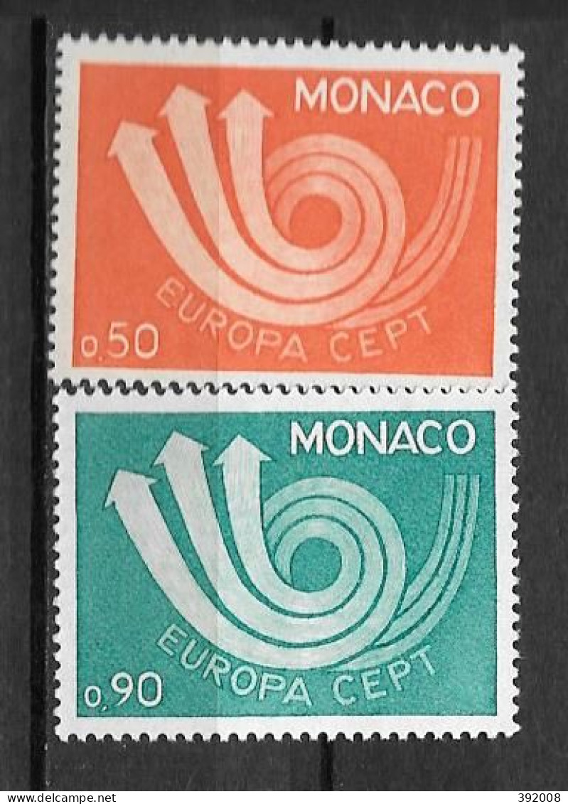 1973 - 917 à 918 **MNH - Europa - Nuovi