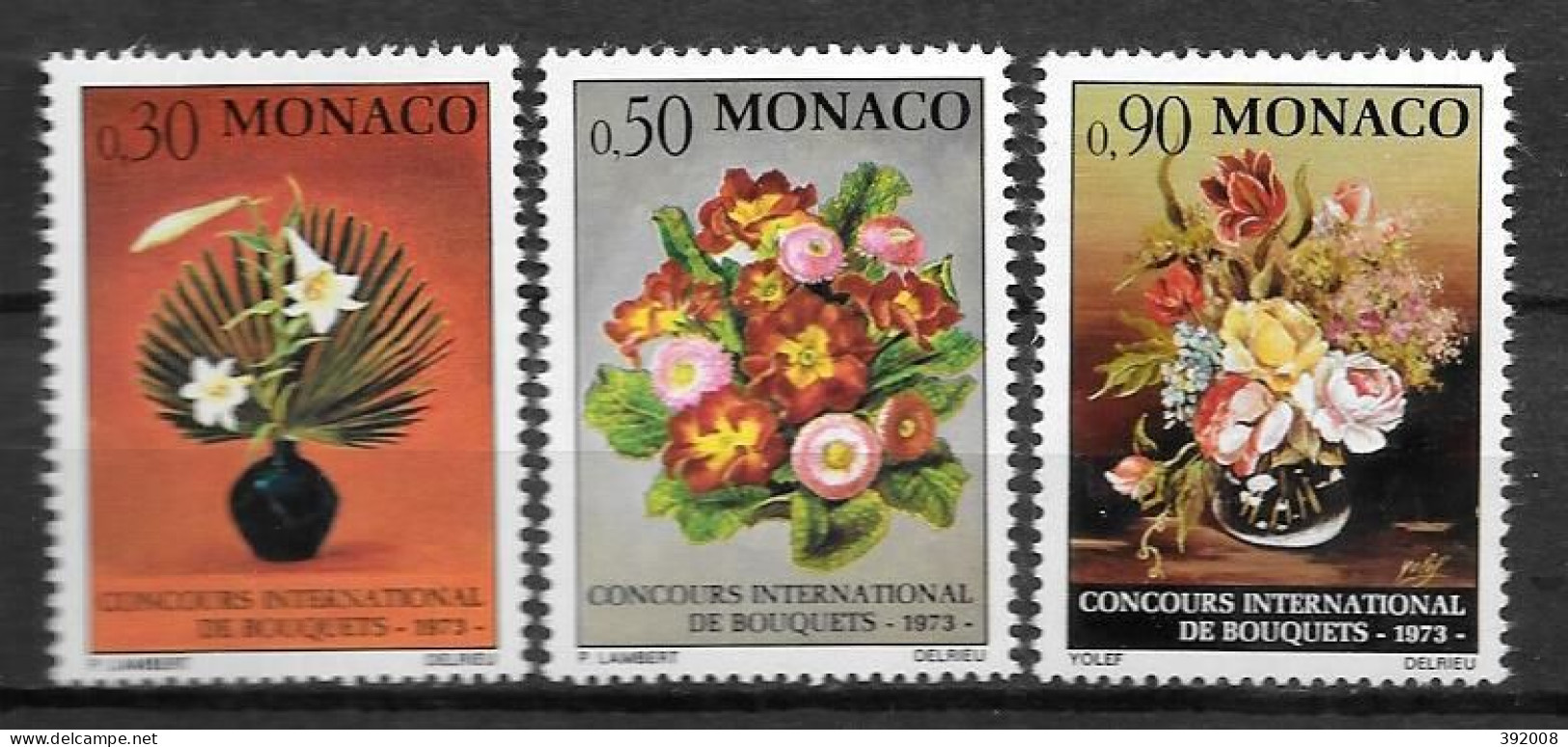 1972 - 897 à 899 **MNH - Fleurs - Nuovi