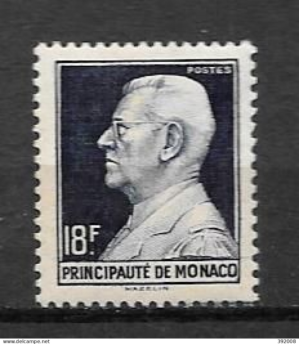 1948 - 306 **MNH  - Prince Louis II - Unused Stamps