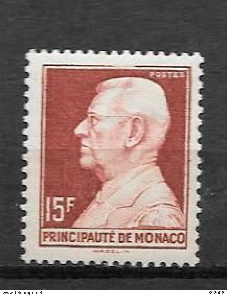 1948 - 305B **MNH  - Prince Louis II - Unused Stamps