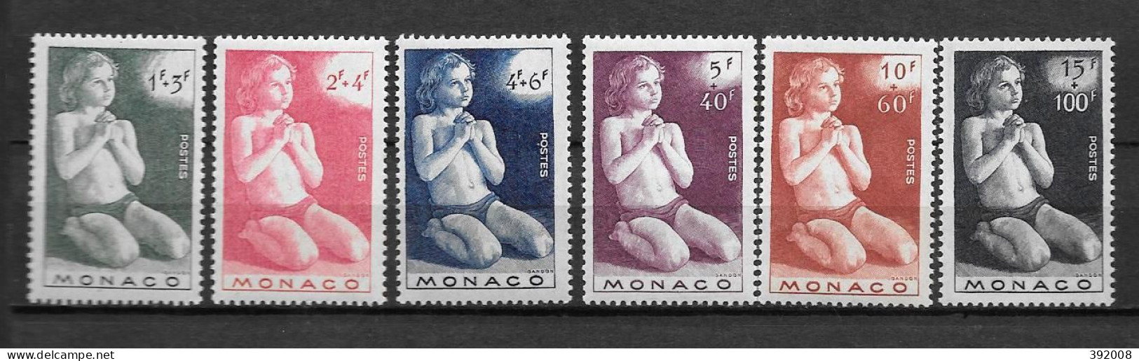 1946 - 287 à 292 **MNH  - Au Profit Des Oeuvres Charitables - Neufs