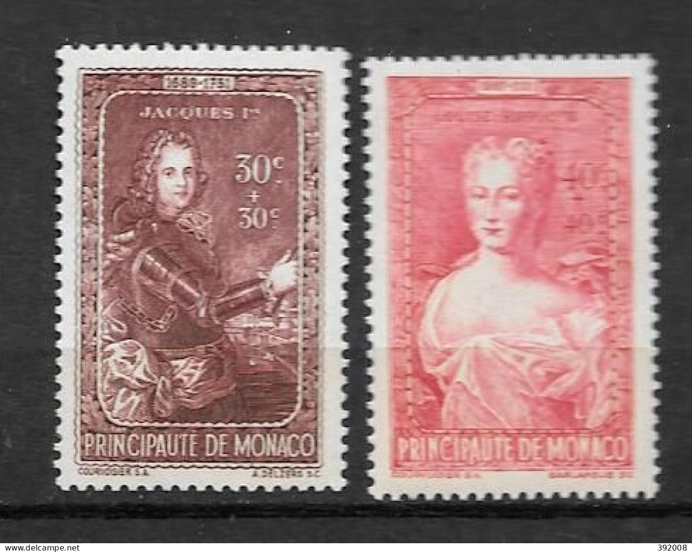 1942 - 238 à 239 **MNH  - Princes Et Princesses - Unused Stamps