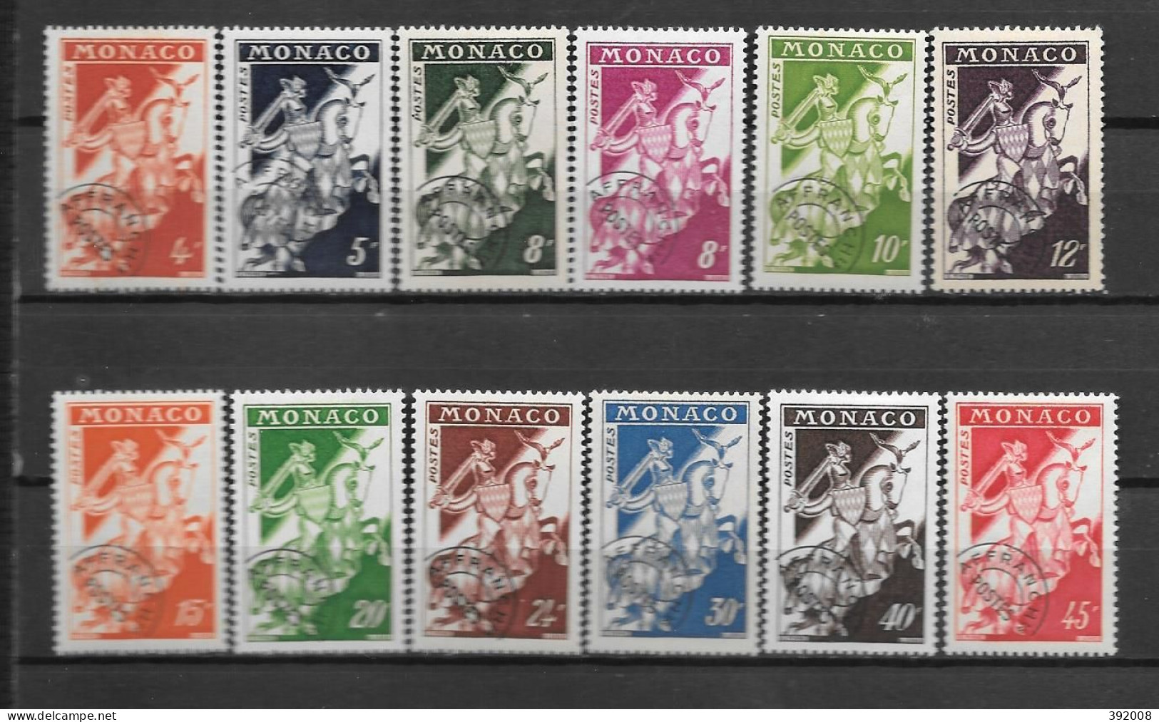 PREO - 1943 - 11 à 17 *MH - MANQUANT 18 - Preobliterati