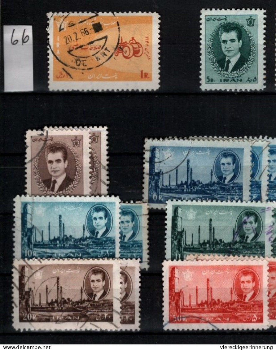 ! Persien, Persia, Iran, 1966-1967, Lot Of 90 Stamps - Iran