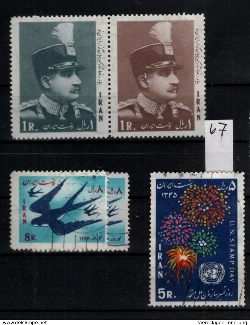 ! Persien, Persia, Iran, 1966-1967, Lot Of 90 Stamps - Iran