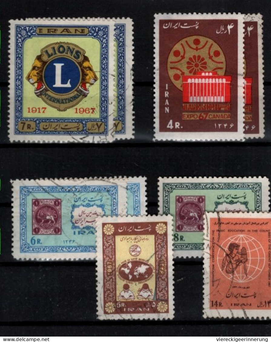 ! Persien, Persia, Iran, 1966-1967, Lot of 90 stamps